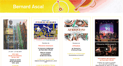 Desktop Screenshot of bernard-ascal.com
