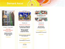 Tablet Screenshot of bernard-ascal.com